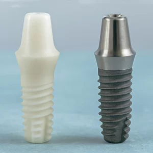 Implante de Zirconia e Implante de Titanio